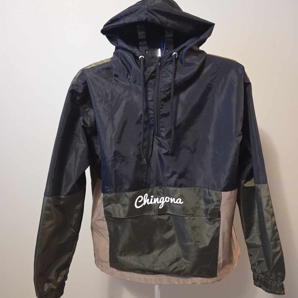 Latina Hooded Windbreaker